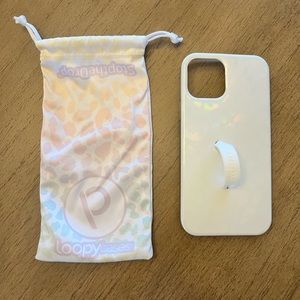 iPhone 12/12Pro Opal Leopard Loopy